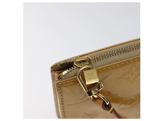 LOUIS VUITTON Monogram Vernis Lexington Pouch Beige M91010 LV Auth bs26303 - view 17