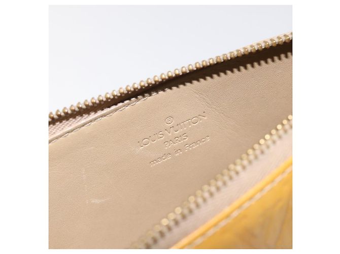 LOUIS VUITTON Monogram Vernis Lexington Pouch Beige M91010 LV Auth bs26303 - view 18