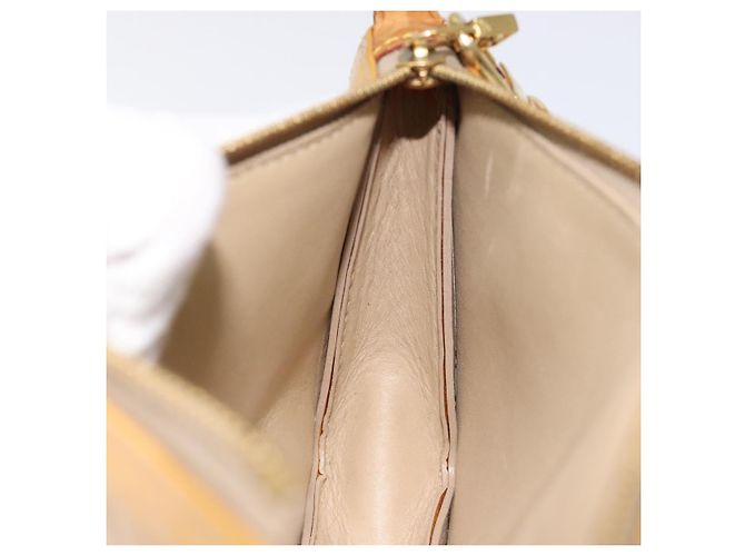 LOUIS VUITTON Monogram Vernis Lexington Pouch Beige M91010 LV Auth bs26303 - view 19