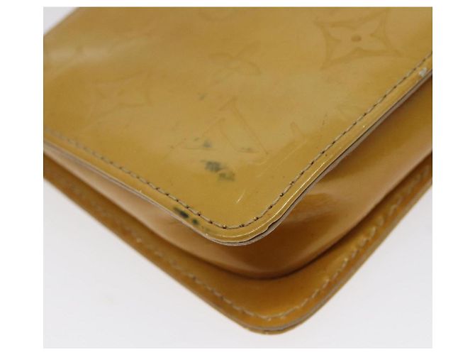 LOUIS VUITTON Monogram Vernis Lexington Pouch Beige M91010 LV Auth bs26303 - view 9