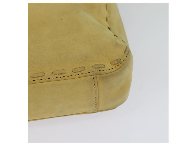 Autre Marque Borsa a spalla Burberrys Blue Label in suede beige argento autentica ti3150 - vista 16