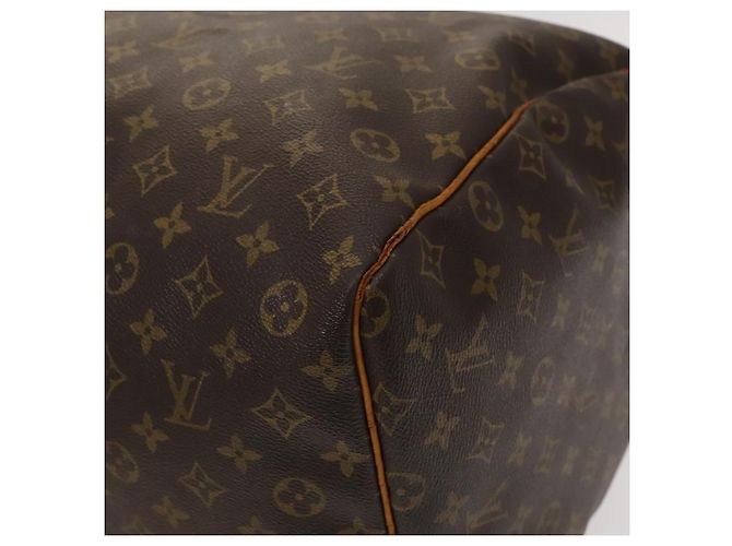 LOUIS VUITTON Monogram Keepall 60 Borsa Boston M41422 LV Auth 123752 Monogramma - vista 14
