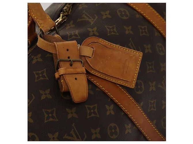 LOUIS VUITTON Monogram Keepall 60 Borsa Boston M41422 LV Auth 123752 Monogramma - vista 19