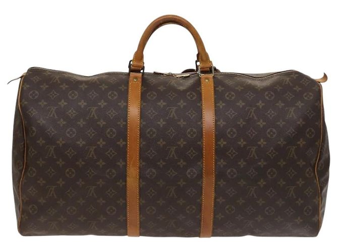 LOUIS VUITTON Monogram Keepall 60 Borsa Boston M41422 LV Auth 123752 Monogramma - vista 2