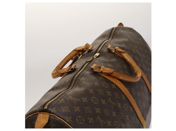 LOUIS VUITTON Monogram Keepall 60 Borsa Boston M41422 LV Auth 123752 Monogramma - vista 6