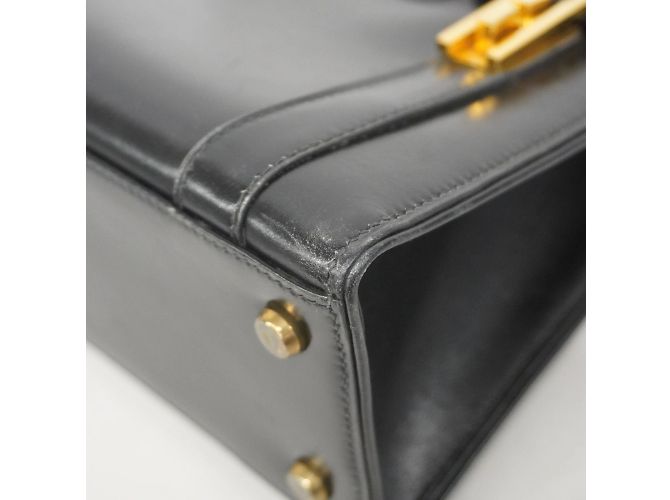 Hermès Hermes Drag 27 Handtasche Schwarz - Ansicht 7