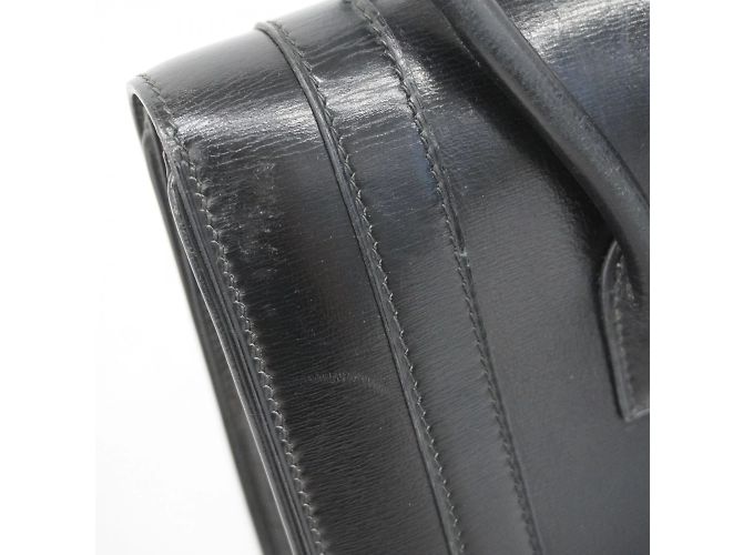 Hermès Hermes Drag 27 Handtasche Schwarz - Ansicht 9