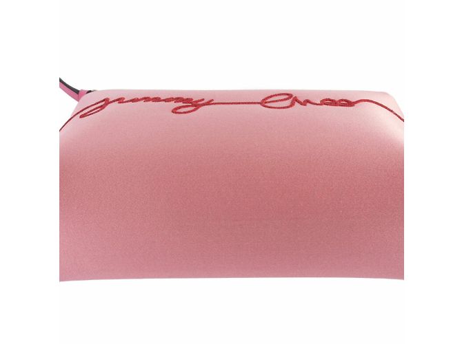 Pochette in satin rosa Jimmy Choo - vista 11