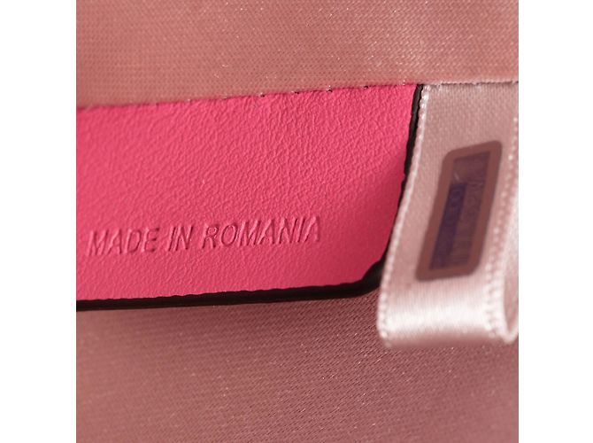Pochette in satin rosa Jimmy Choo - vista 12