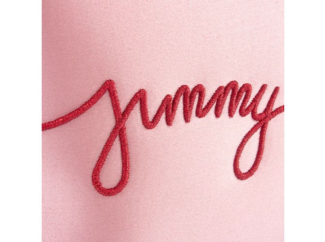 Pochette in satin rosa Jimmy Choo - vista 13