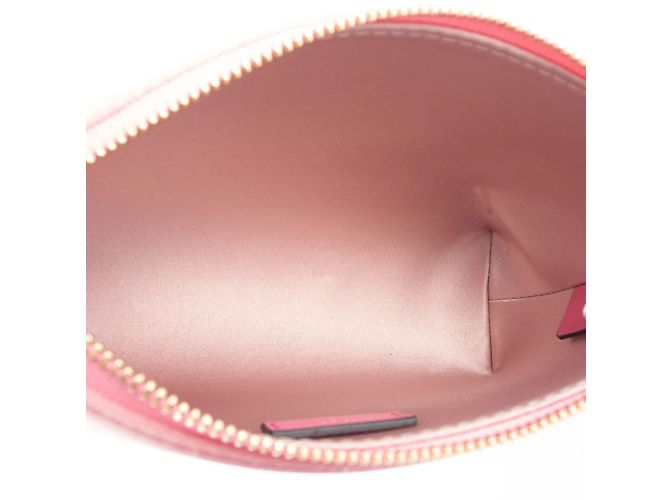 Pochette in satin rosa Jimmy Choo - vista 9