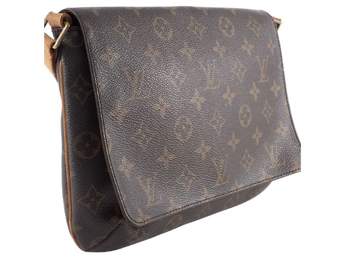 Borsa a Spalla Musette Tango Louis Vuitton Marrone Monogramma - vista 2