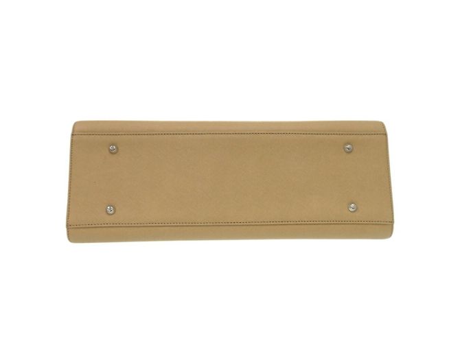 Borsa in PVC beige Burberry - vista 4