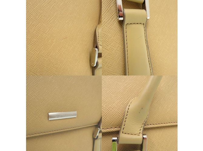 Borsa in PVC beige Burberry - vista 8