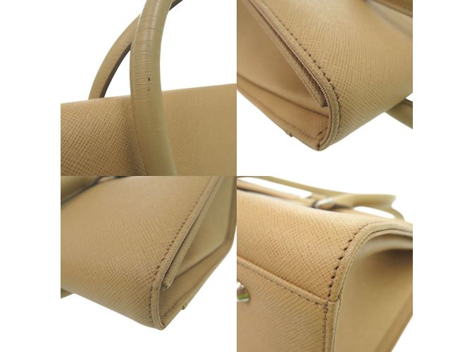 Borsa in PVC beige Burberry - vista 9