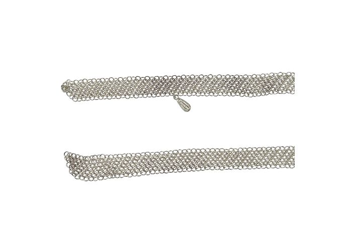 Tiffany & Co Collana in argento 925 a rete Tiffany Elsa Peretti - vista 5