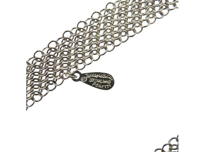 Tiffany & Co Collana in argento 925 a rete Tiffany Elsa Peretti - vista 6