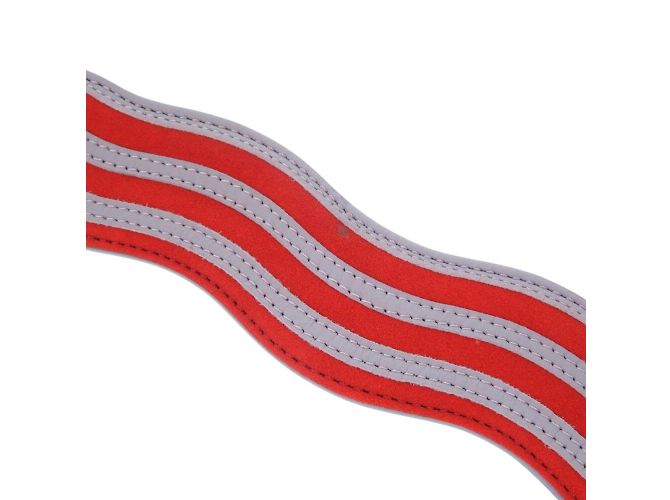 Fendi Strap You Schultergurt aus Wildleder Rot Lila - Ansicht 8