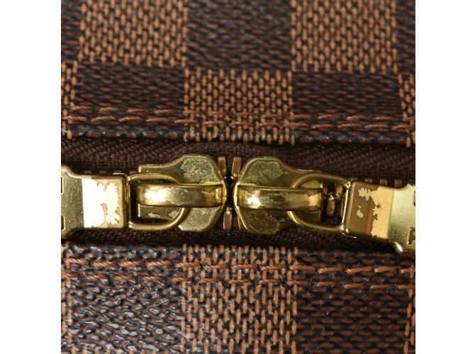 Borsa a Spalla Naviglio Damier Louis Vuitton Marrone Damier ebene - vista 12