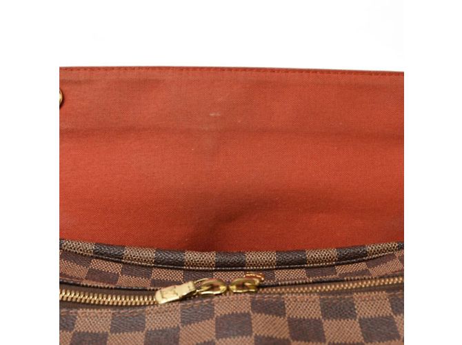 Borsa a Spalla Naviglio Damier Louis Vuitton Marrone Damier ebene - vista 13