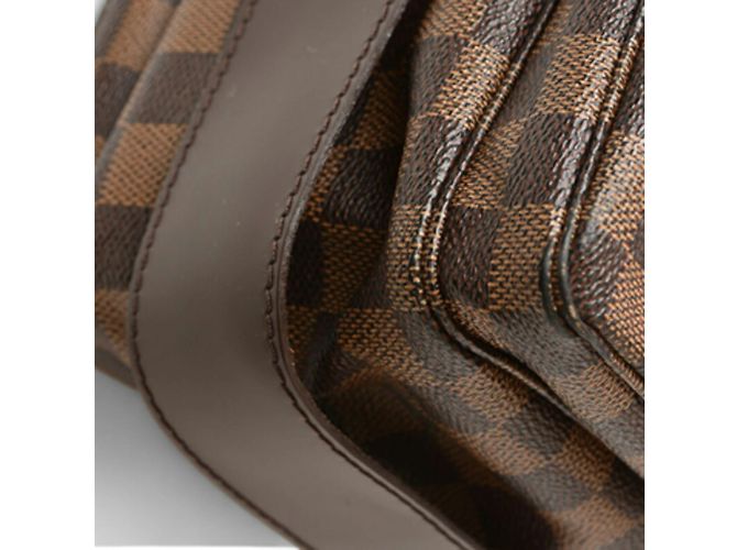 Borsa a Spalla Naviglio Damier Louis Vuitton Marrone Damier ebene - vista 19