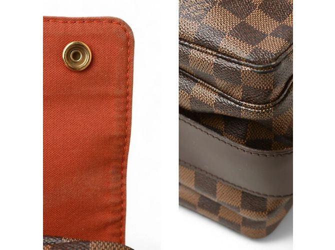 Borsa a Spalla Naviglio Damier Louis Vuitton Marrone Damier ebene - vista 3