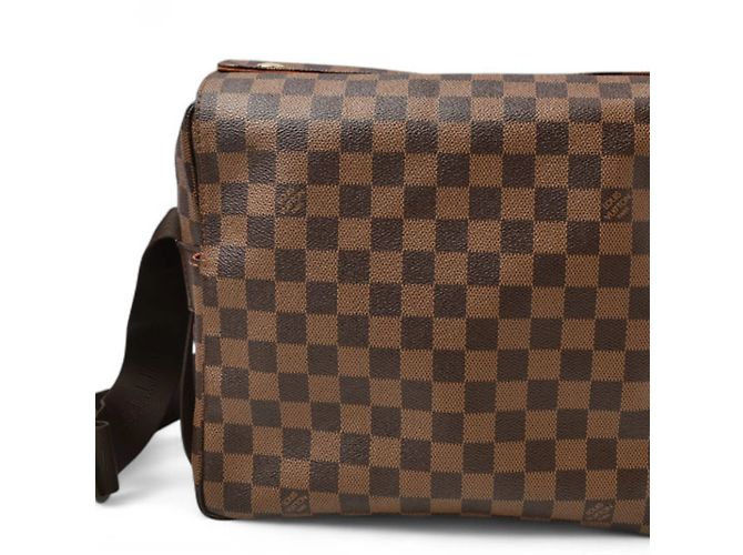 Borsa a Spalla Naviglio Damier Louis Vuitton Marrone Damier ebene - vista 4