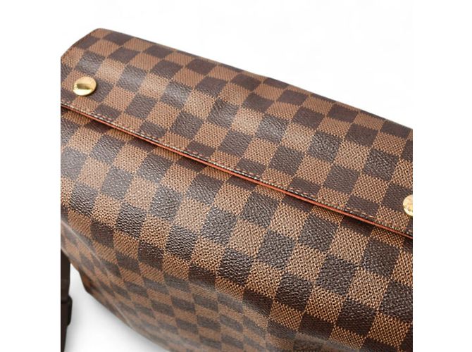 Borsa a Spalla Naviglio Damier Louis Vuitton Marrone Damier ebene - vista 7