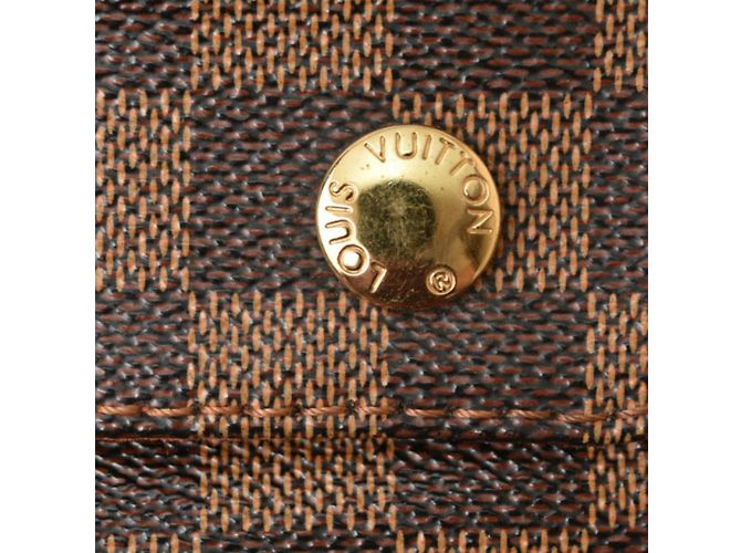 Borsa a Spalla Naviglio Damier Louis Vuitton Marrone Damier ebene - vista 8