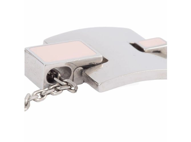 Hermès Pendente collana Hermes Irene Argento Rosa - vista 16