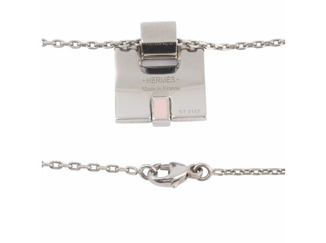Hermès Pendente collana Hermes Irene Argento Rosa - vista 3