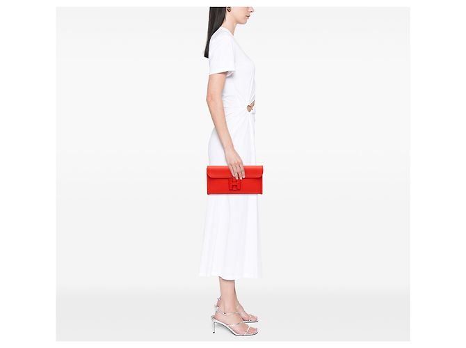 Hermès Rosso Swift Jige Elan 29 - vista 10