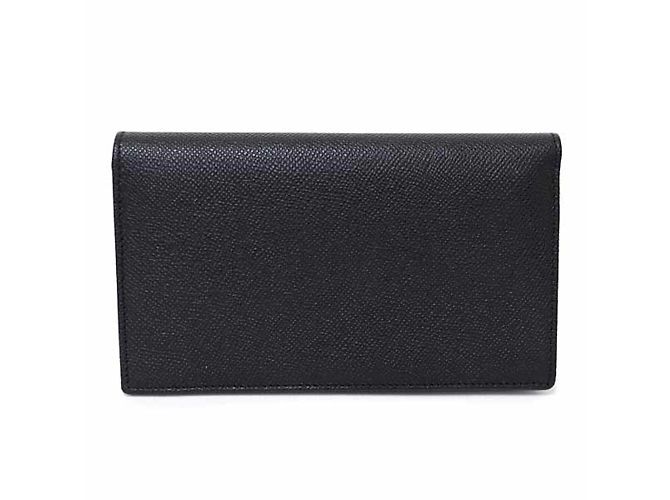 Bulgari Bvlgari Bvlgari Bi-Fold Langbörse Schwarz Blau - Ansicht 3