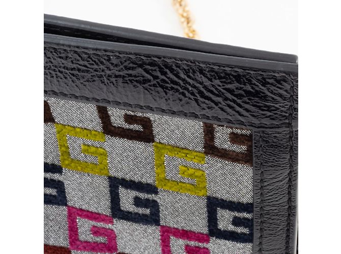 Borsa a Spalla Piccola con Catena Gucci Ophidia Multicolore - vista 12