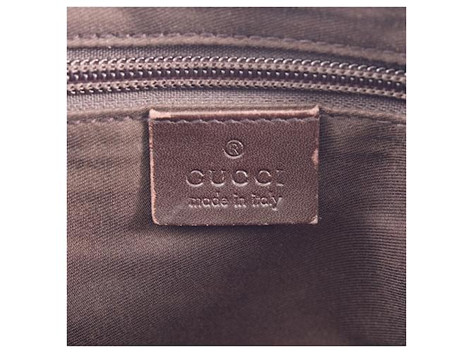 Borsa a Spalla Gucci GG Canvas Marrone Beige - vista 8
