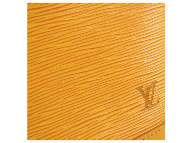 Borsa Louis Vuitton Alma PM in pelle Epi gialla Giallo - vista 19