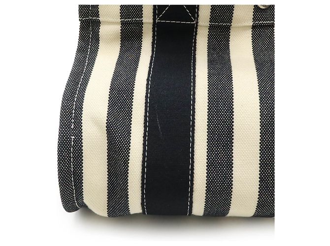 Hermès Hermes Cannes PM Tote Tasche Schwarz Beige - Ansicht 7