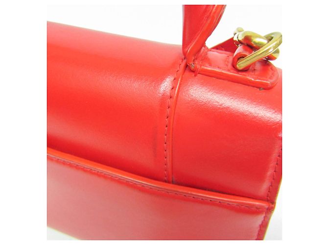 Borsa in pelle Hour Glass di Balenciaga Rosso - vista 4