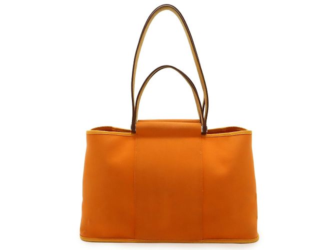 Borsa Tote Hermès Cabag Elan PM Arancione - vista 2