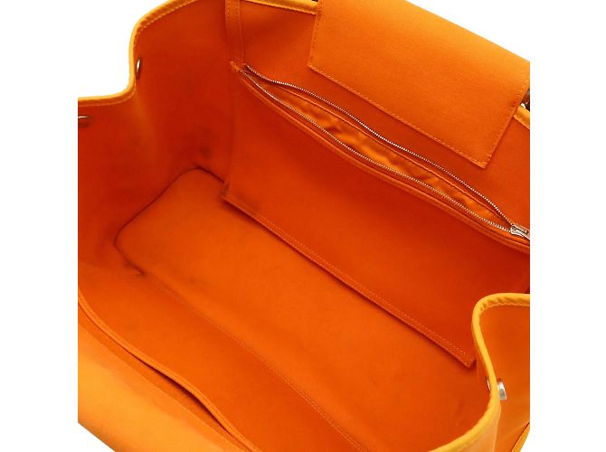 Borsa Tote Hermès Cabag Elan PM Arancione - vista 7