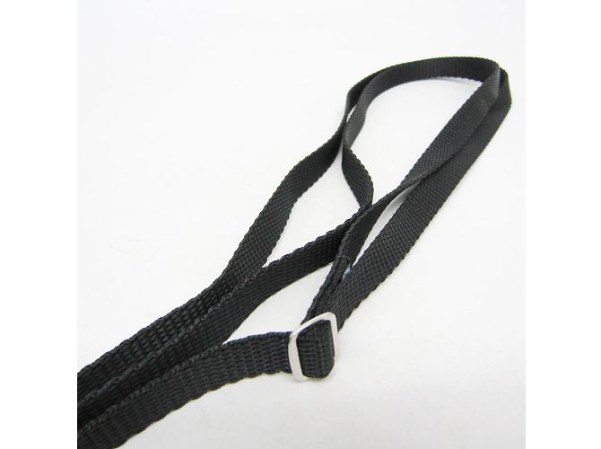 Tarjetero Saffiano de Prada con correa para el cuello Azul - vista 10