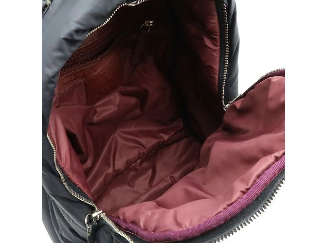 Chanel Coco Cocoon Rucksack Schwarz Bordeaux - Ansicht 8