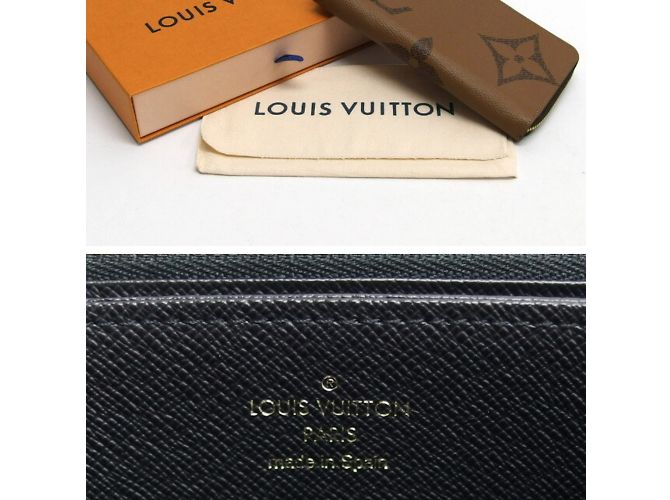 Louis Vuitton Riesenmonogramm Zippy Geldbörse Braun - Ansicht 3