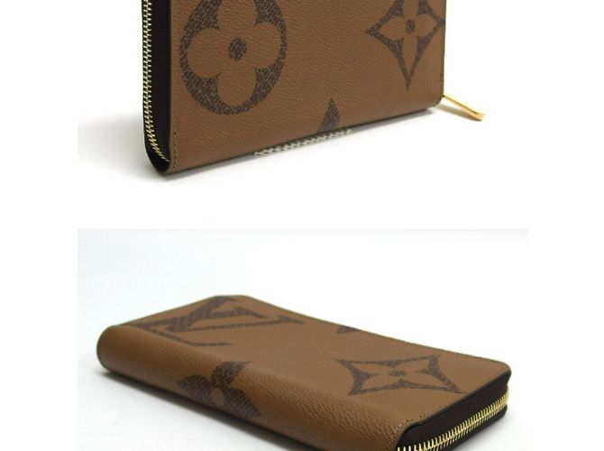 Louis Vuitton Riesenmonogramm Zippy Geldbörse Braun - Ansicht 4