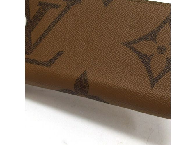 Louis Vuitton Riesenmonogramm Zippy Geldbörse Braun - Ansicht 7