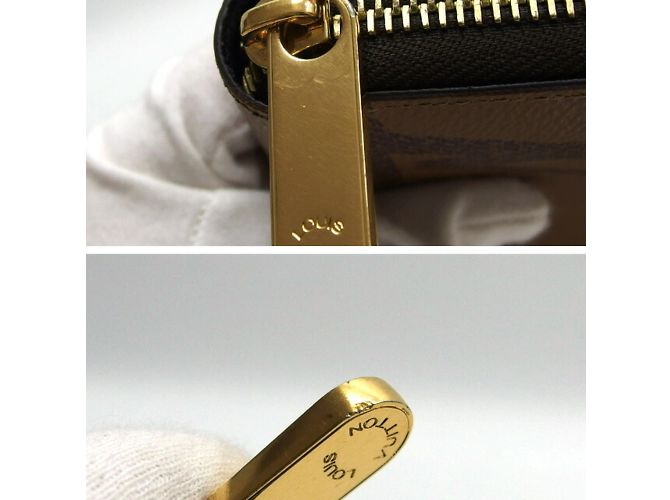 Louis Vuitton Riesenmonogramm Zippy Geldbörse Braun - Ansicht 8