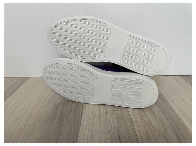 Philipp Plein Leder Sneaker Lila Größe 37 - Ansicht 7