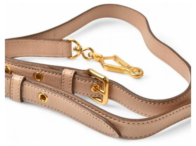 Borsa in pelle Miu Miu e borsa a spalla Marrone - vista 9