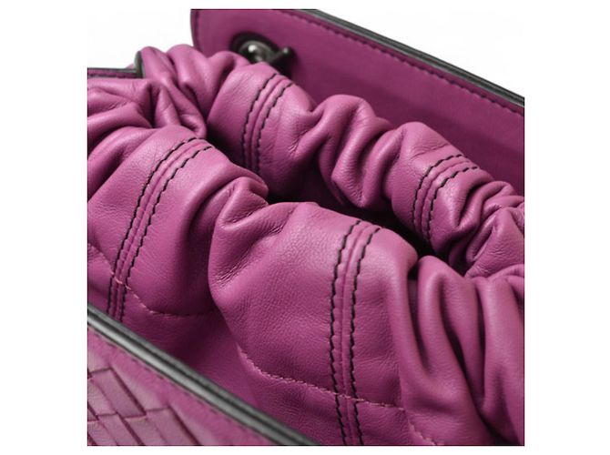 Borsa a spalla Bottega Veneta viola Porpora - vista 10