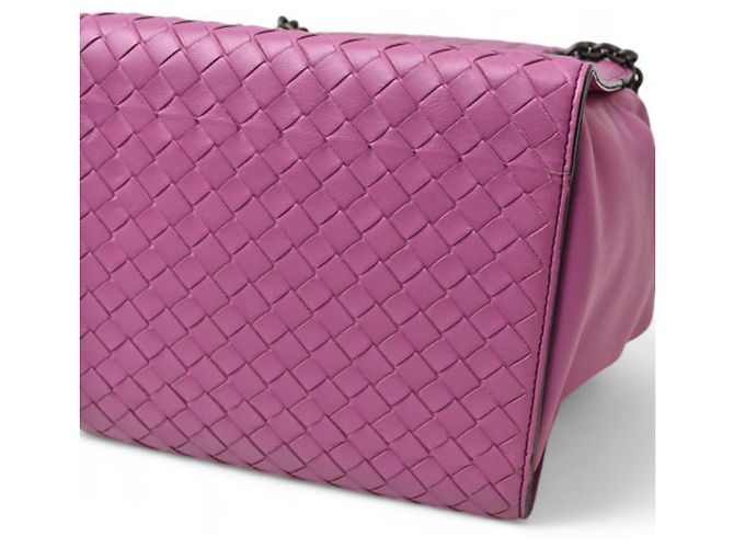 Borsa a spalla Bottega Veneta viola Porpora - vista 8